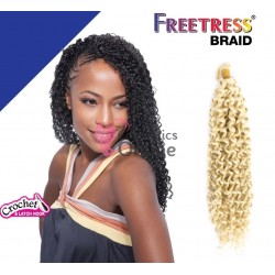Extensie de par afro Bohemian Crochet Braid FreeTress de 50 cm Blond Deschis Cod FT613